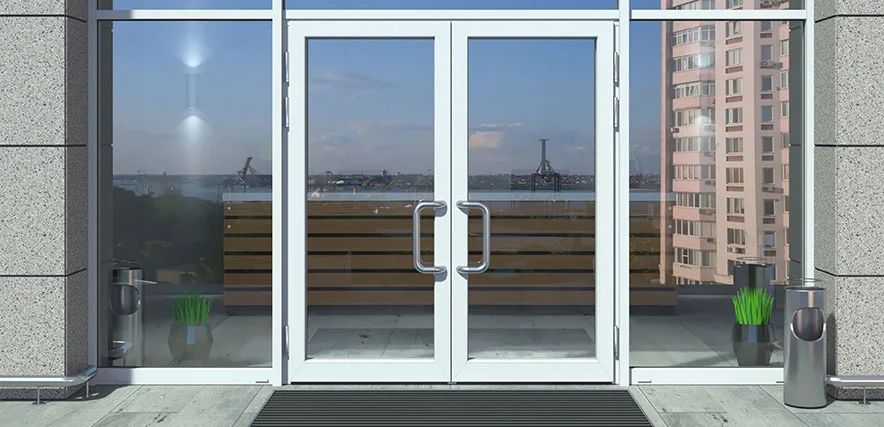 storefront glass repair in Palm Harbor, FL